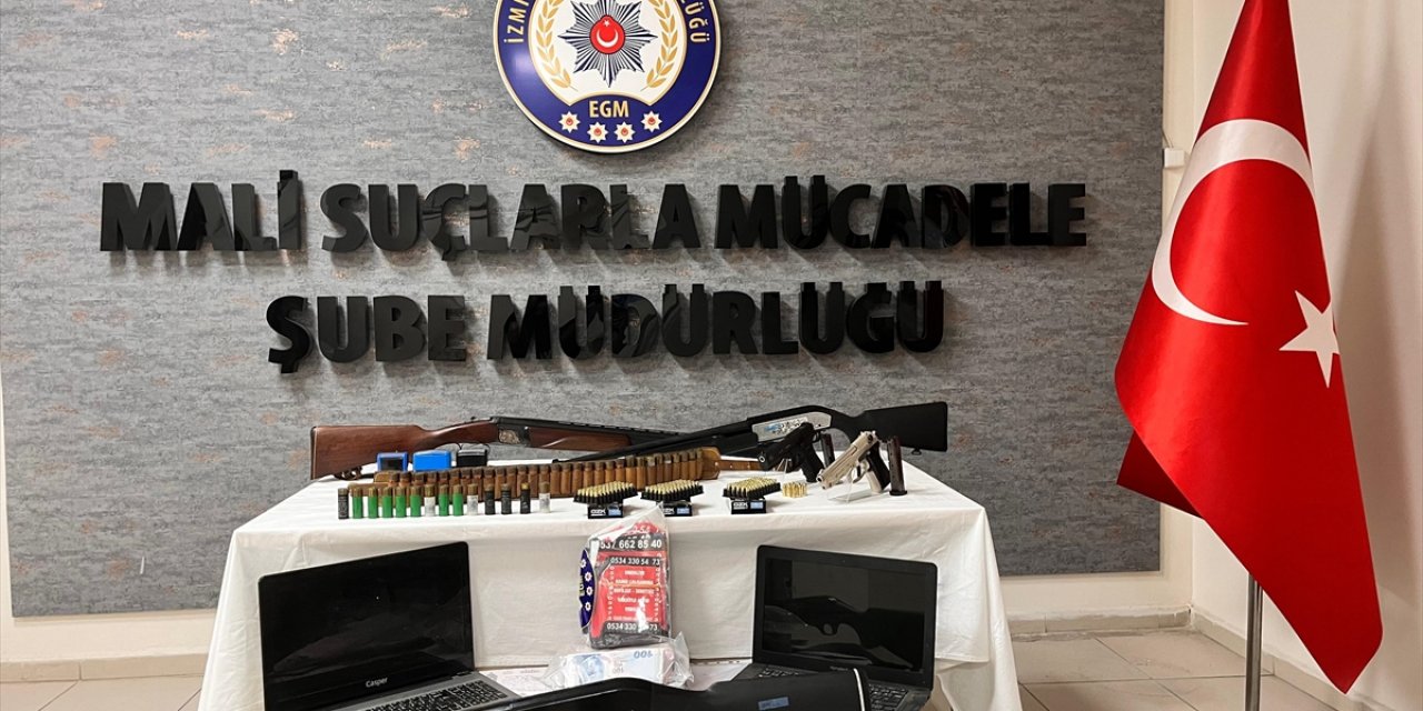 İzmir'deki tefecilik operasyonunda 19 tutuklama