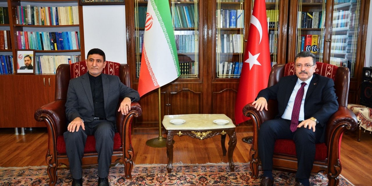 Trabzon Büyükşehir Belediye Başkanı Genç'ten, İran Başkonsolosluğu'na ziyaret