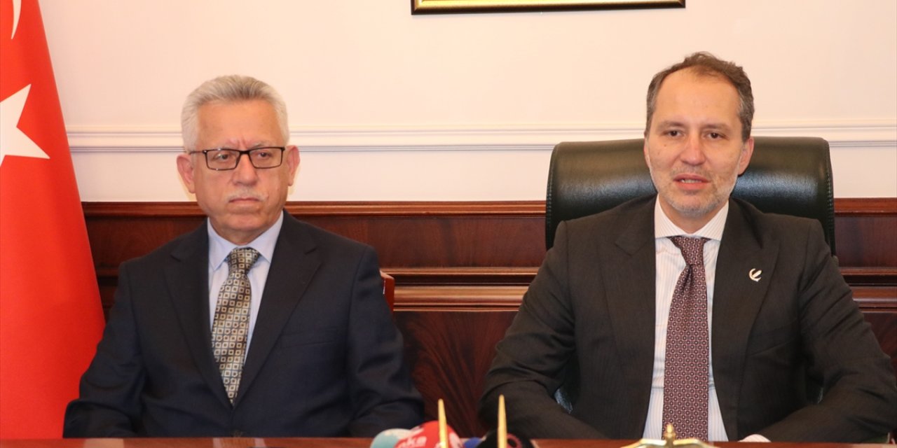 Yeniden Refah Partisi Genel Başkanı Erbakan, Yozgat'ta ziyaretlerde bulundu
