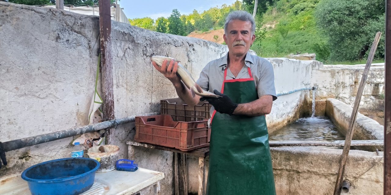 Türk Kızılaydan depremde işletmesi zarar gören balık üreticisine destek