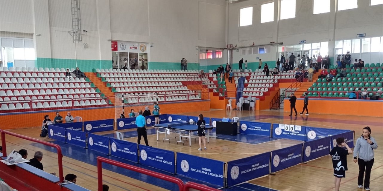 Okul Sporları Masa Tenisi Küçükler Türkiye Şampiyonası, Kırşehir'de tamamlandı