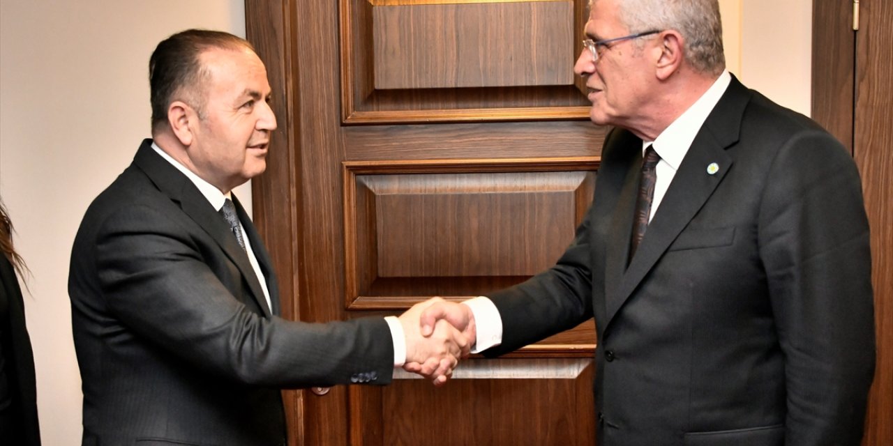 İYİ Parti Genel Başkanı Dervişoğlu, Anavatan Partisi Genel Başkanı Çelebi ile görüştü
