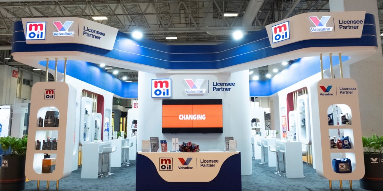 GüzelEnerji, Automechanika Fuarı'nda madeni yağ markaları M Oil ve Valvoline ile yer aldı