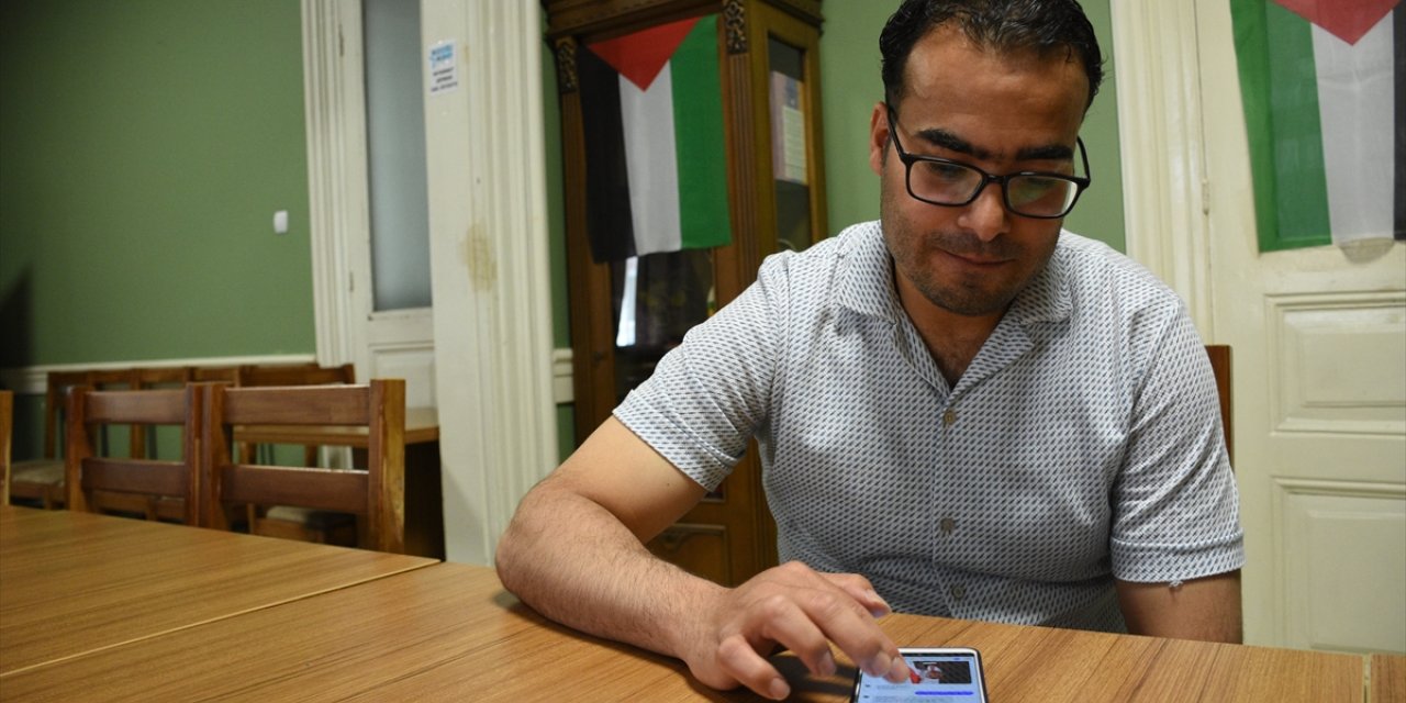 Doktora eğitimini Konya'da alan Filistinli genç, ailesinden 1,5 aydır haber alamıyor