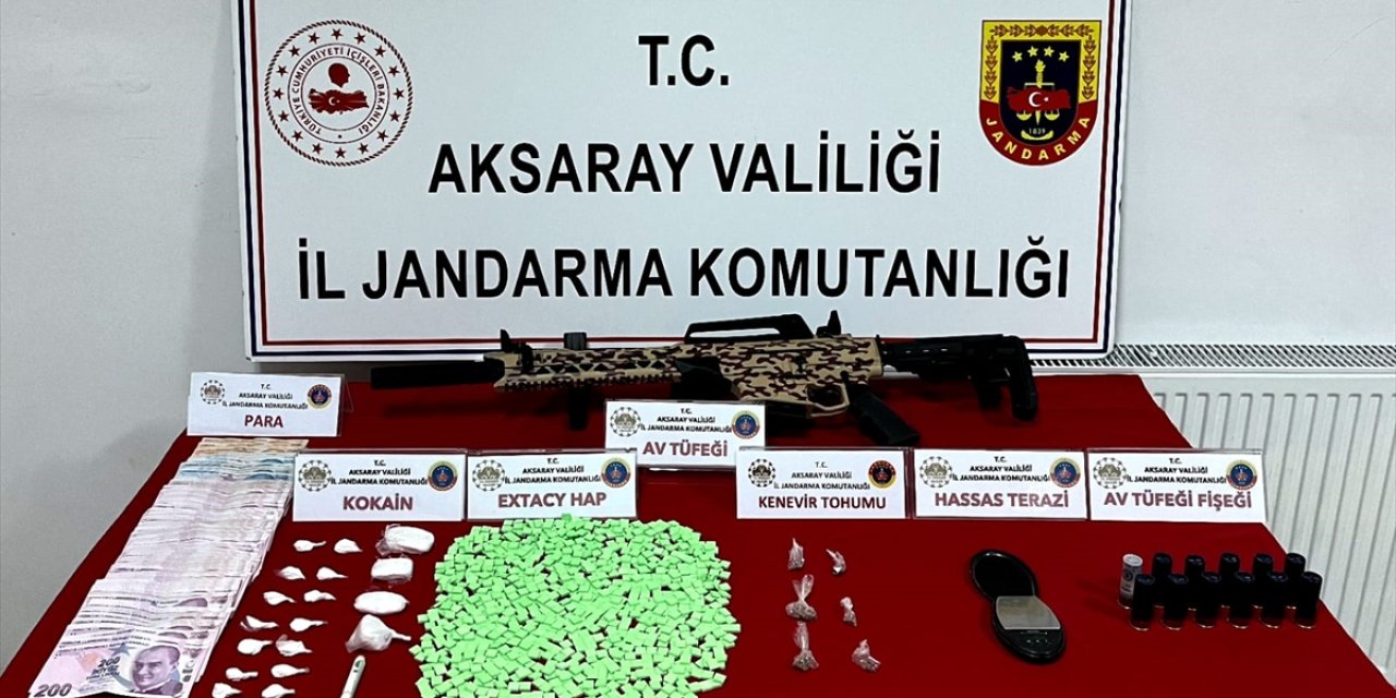 Aksaray'da uyuşturucu ticareti yapan şüpheli tutuklandı