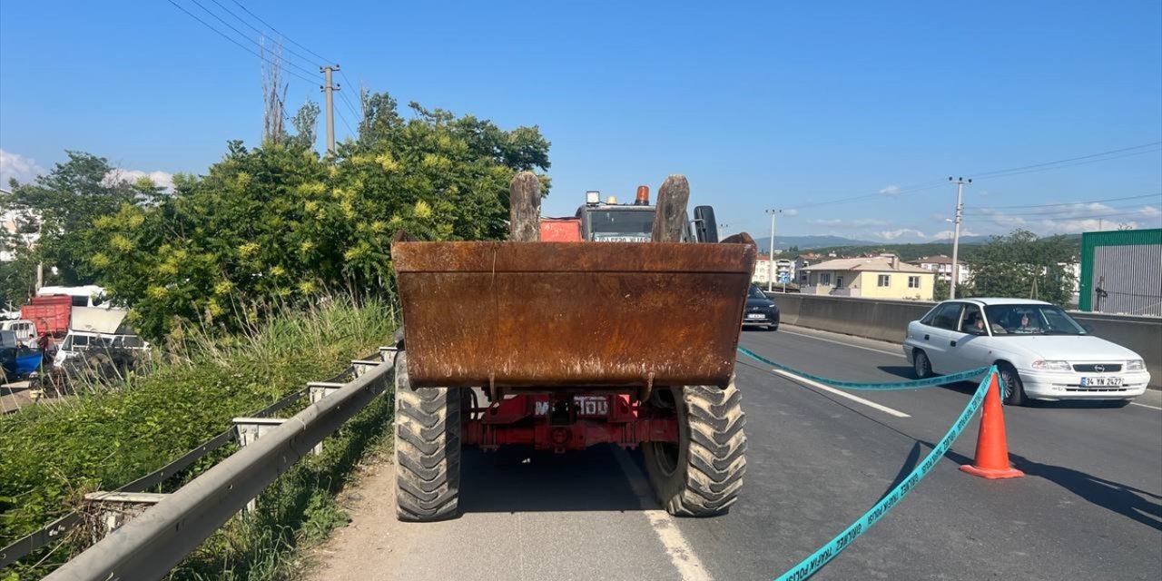 Yalova'da iş makinesinin çarptığı kişi öldü