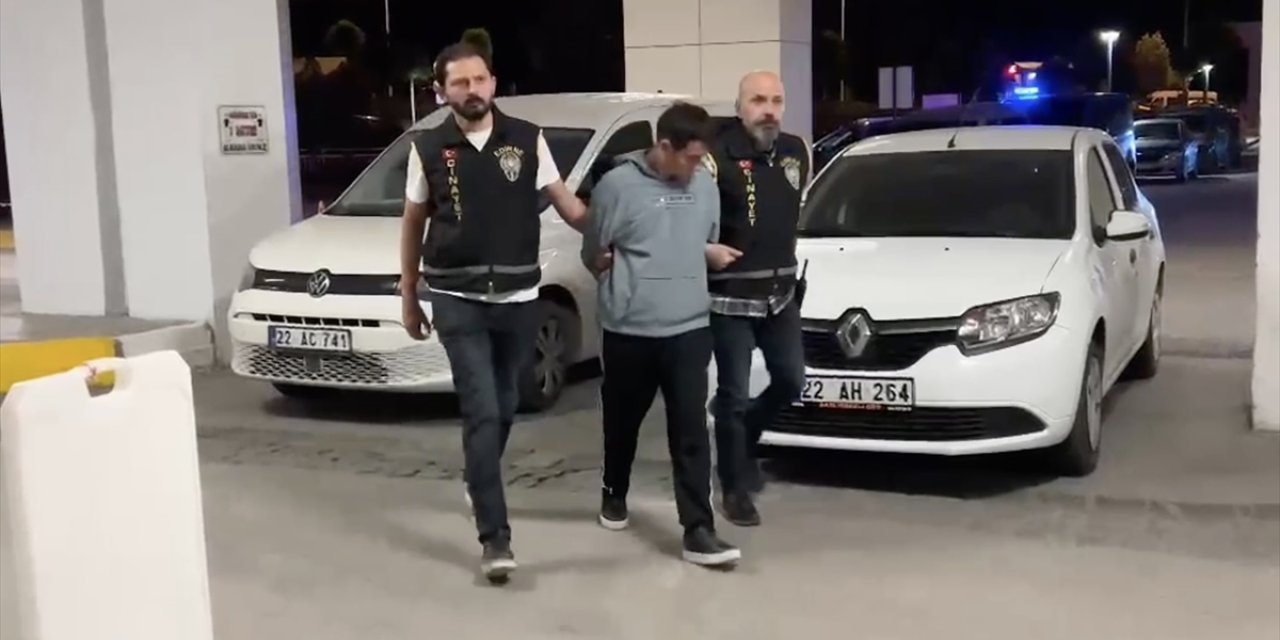 Edirne'de biri hükümlü 4 aranan kişi pansiyondaki aynı odada yakalandı