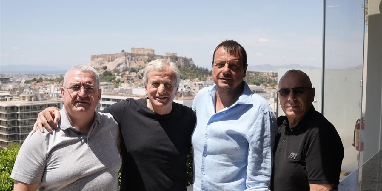 Servet Yardımcı, Ergin Ataman ile Yunanistan'da bir araya geldi