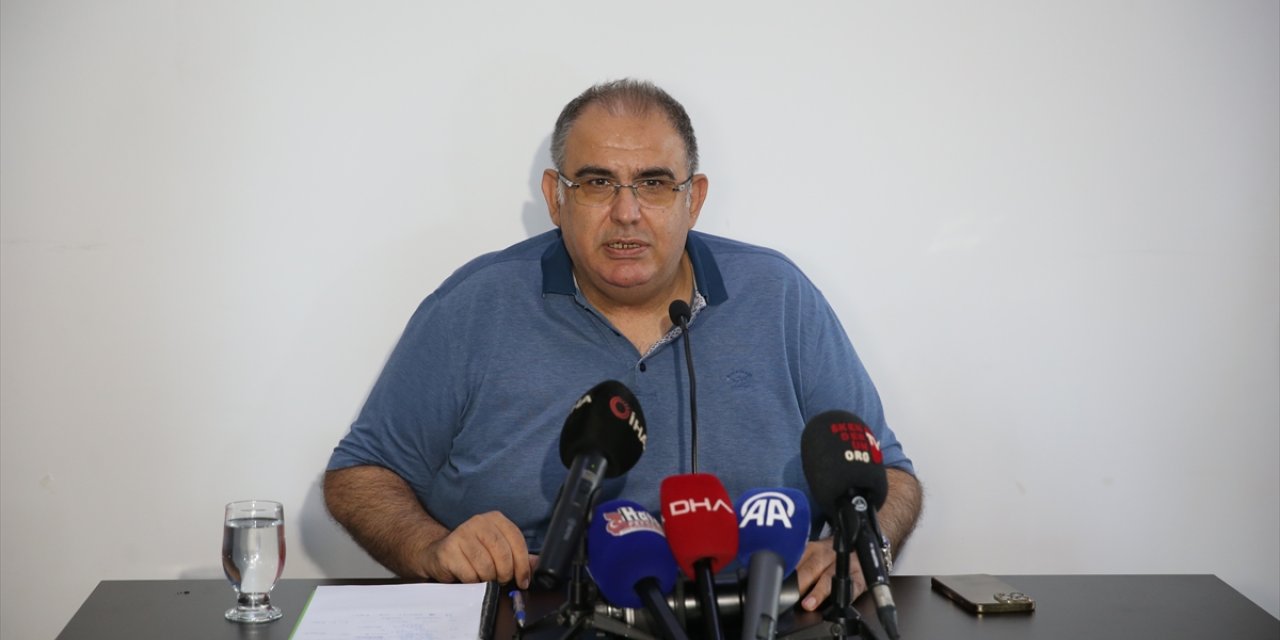 İskenderunspor Kulübü Başkanı Hakan Bolat, basın toplantısı düzenledi: