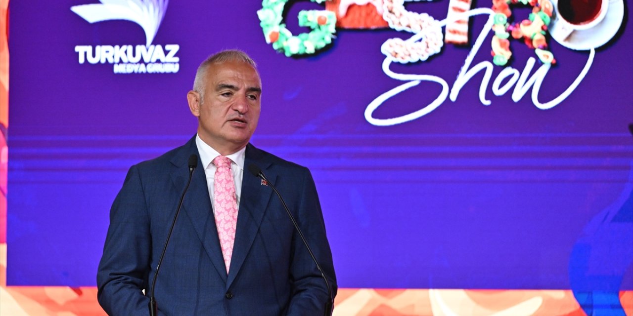 Kültür ve Turizm Bakanı Ersoy, Gastroshow'un açılışında konuştu: