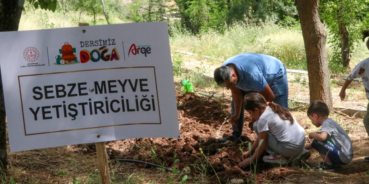Diyarbakır'da 250 öğrenci "Dersimiz Doğa" etkinliğinde buluştu
