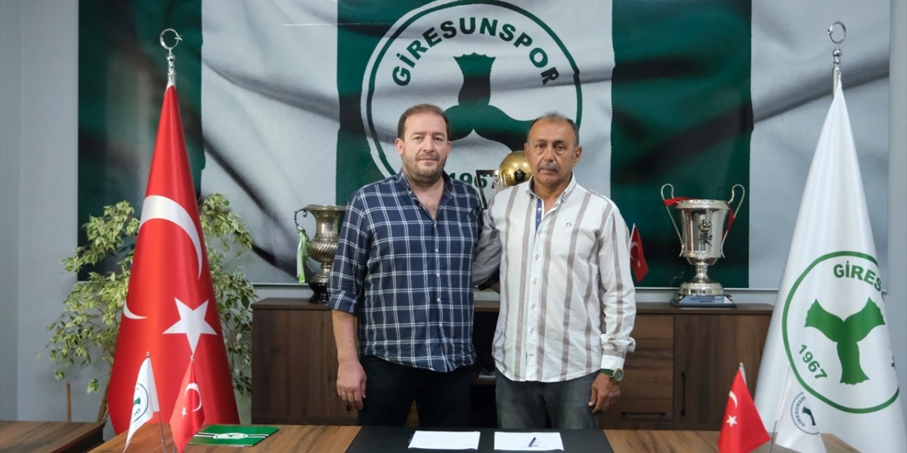 Giresunspor'da teknik direktörlük görevine Metin Aydın getirildi