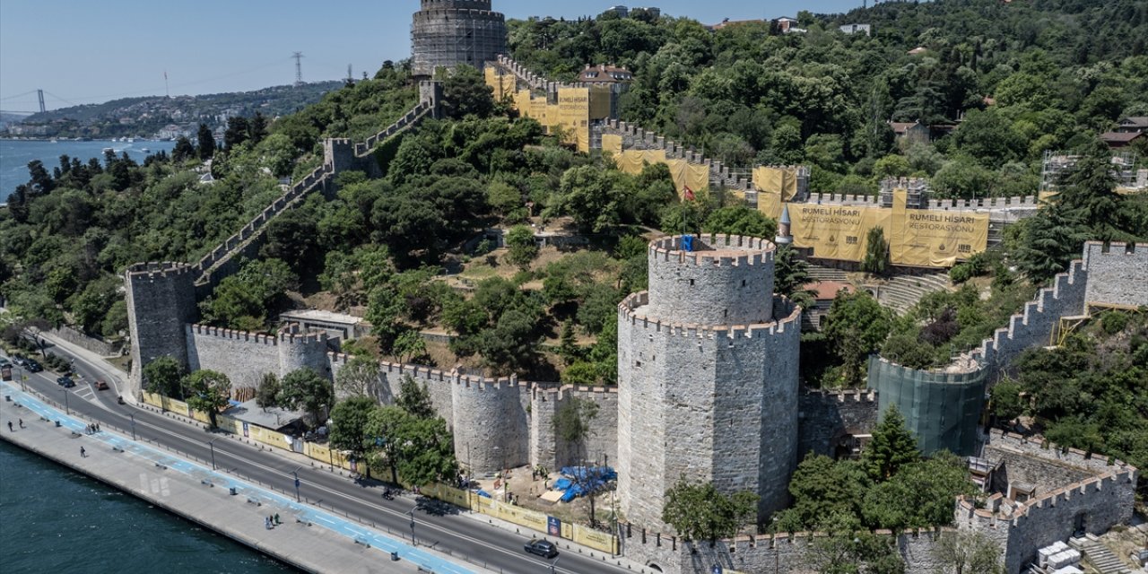 Rumeli Hisarı'nda 125 metrelik tünel ortaya çıkarıldı