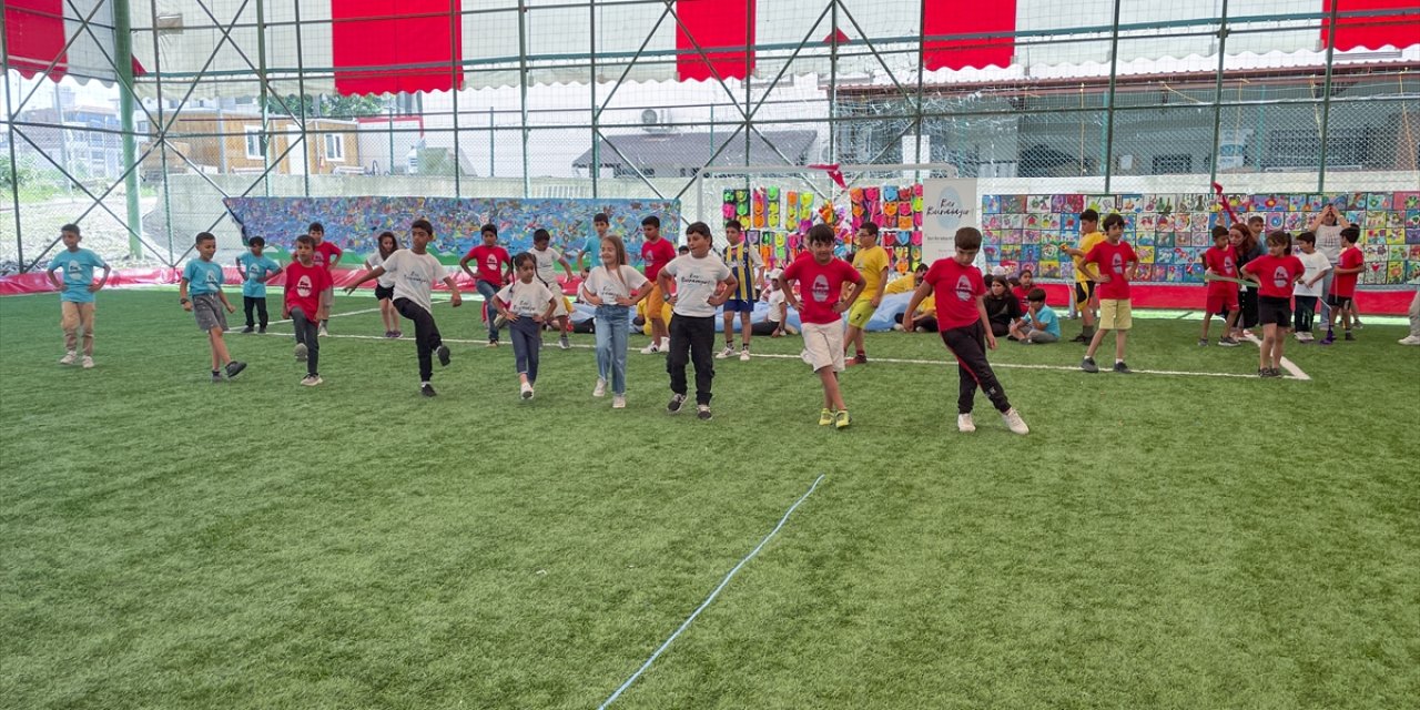 Hatay'da "Ben Buradayım" Projesi'nin kapanış programı yapıldı