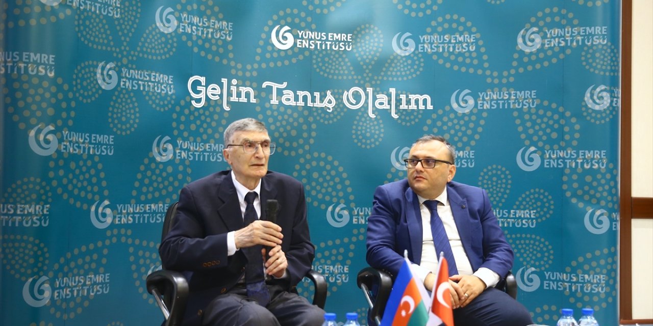 Nobel ödüllü bilim insanı Aziz Sancar Azerbaycan'da gençlerle buluştu: