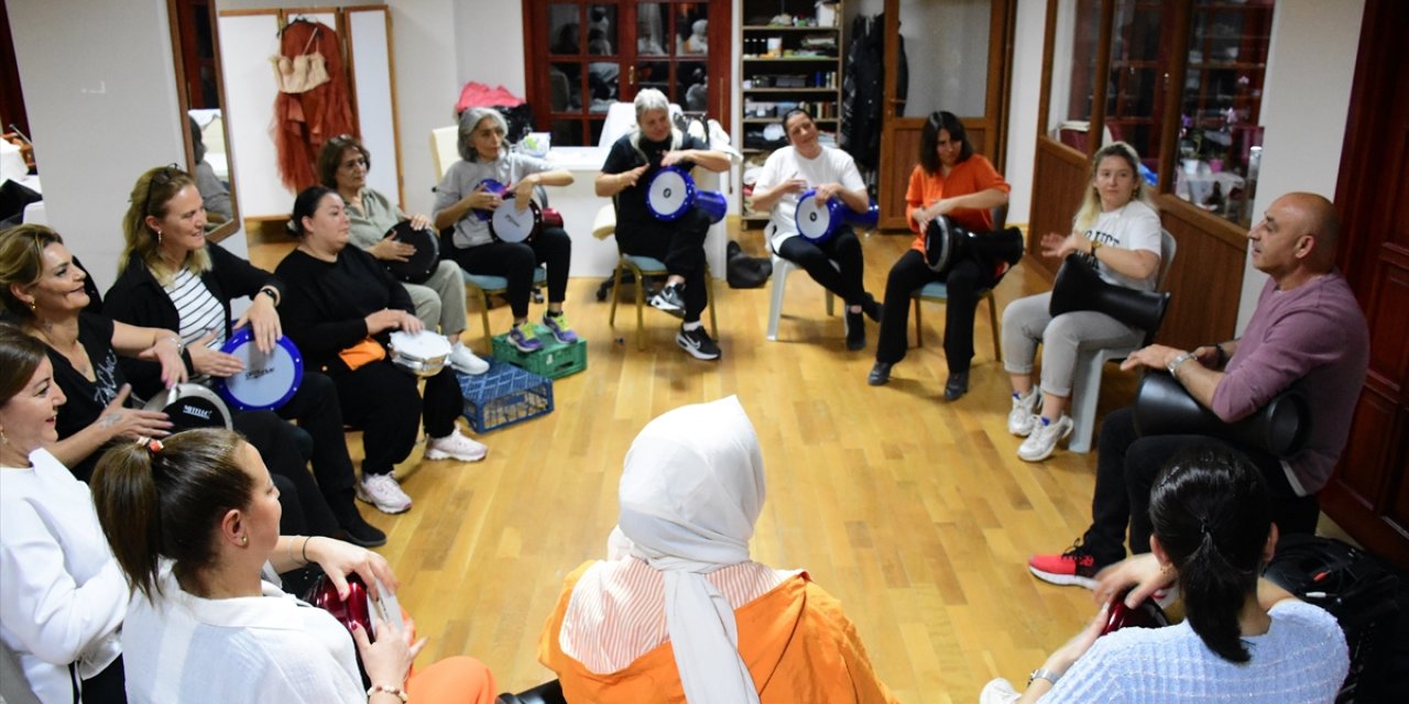 Bilecik'te kadınlar darbuka ritim grubu kurdu