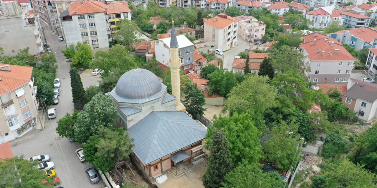 500 yıllık caminin restorasyonu için kapalı taş ocağı açıldı