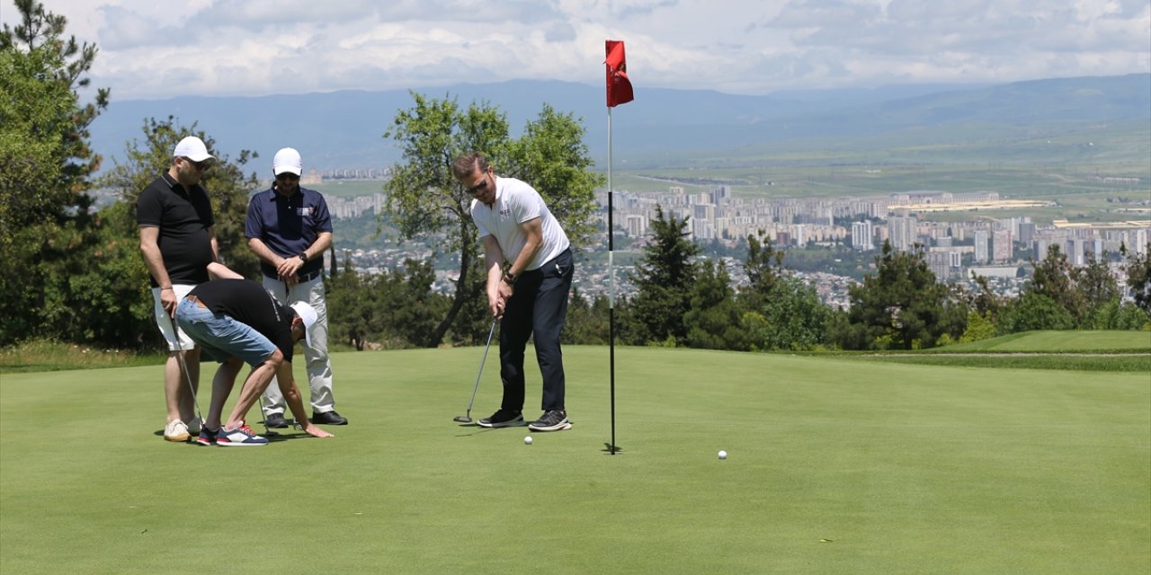 Gürcistan'da, "Turkish Airlines World Golf Cup" kapsamında amatör golf turnuvası düzenlendi