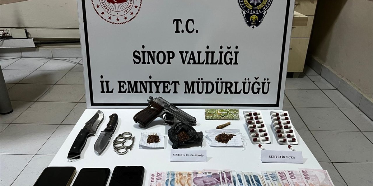 Sinop'ta uyuşturucu operasyonunda 2 kişi tutuklandı