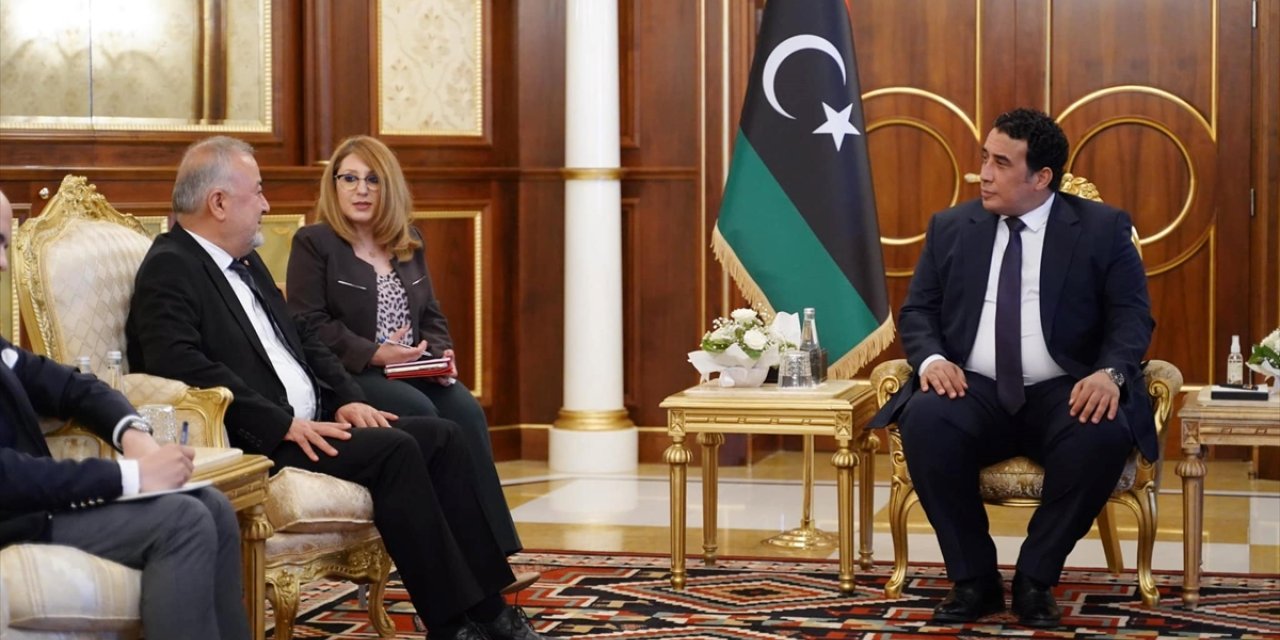 Türkiye'nin Trablus Büyükelçisi Yılmaz'dan Libyalı yöneticilere veda ziyareti