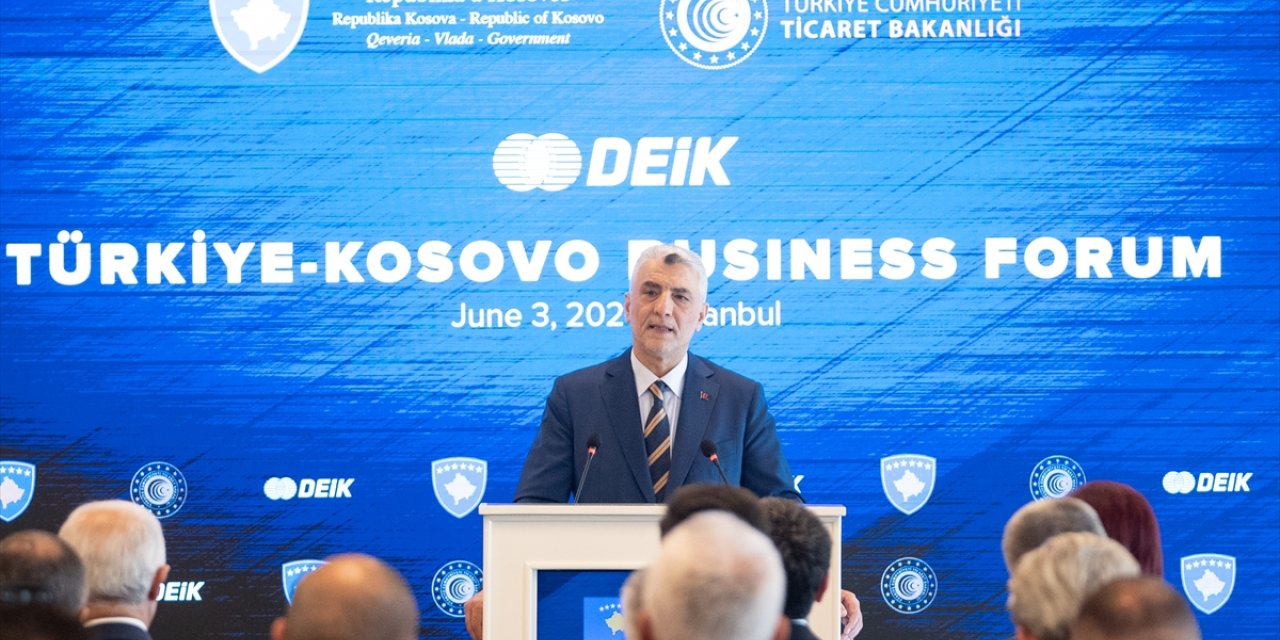 Ticaret Bakanı Bolat, Türkiye-Kosova İş Forumu'nda konuştu: