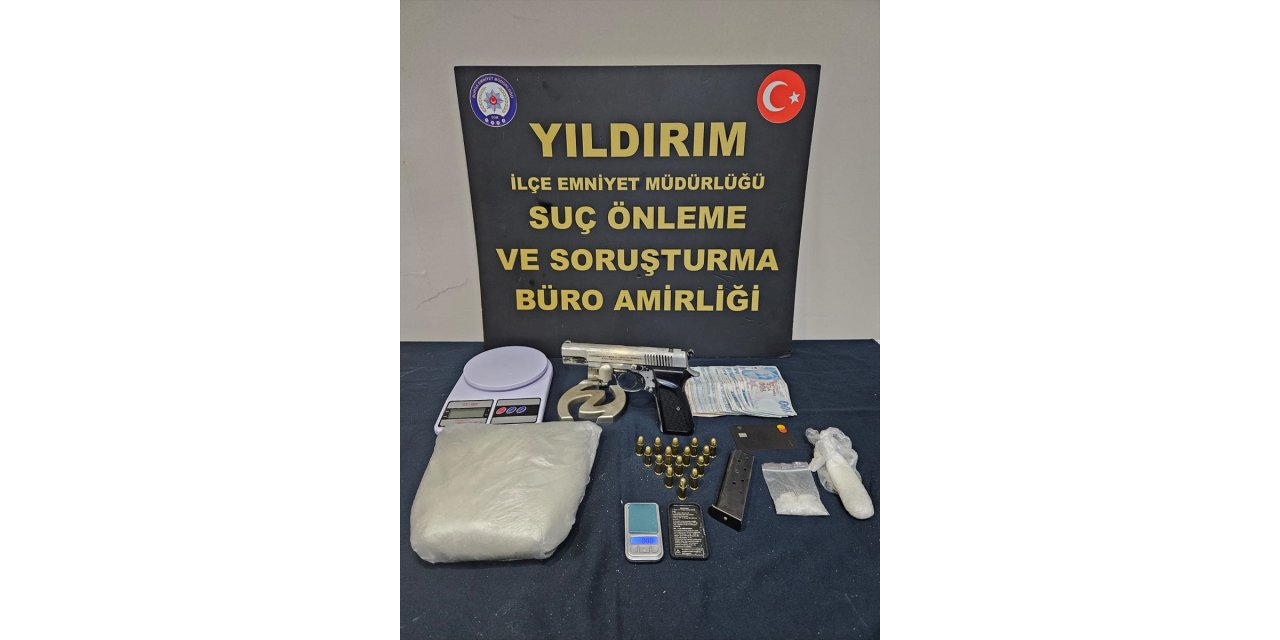 Bursa'da uyuşturucu operasyonunda 2 zanlı tutuklandı