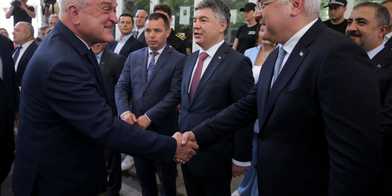 Bulgaristan Başbakanı Dimitar Glavçev, Kırklareli'ndeki Dereköy Sınır Kapısı'nı ziyaret etti: