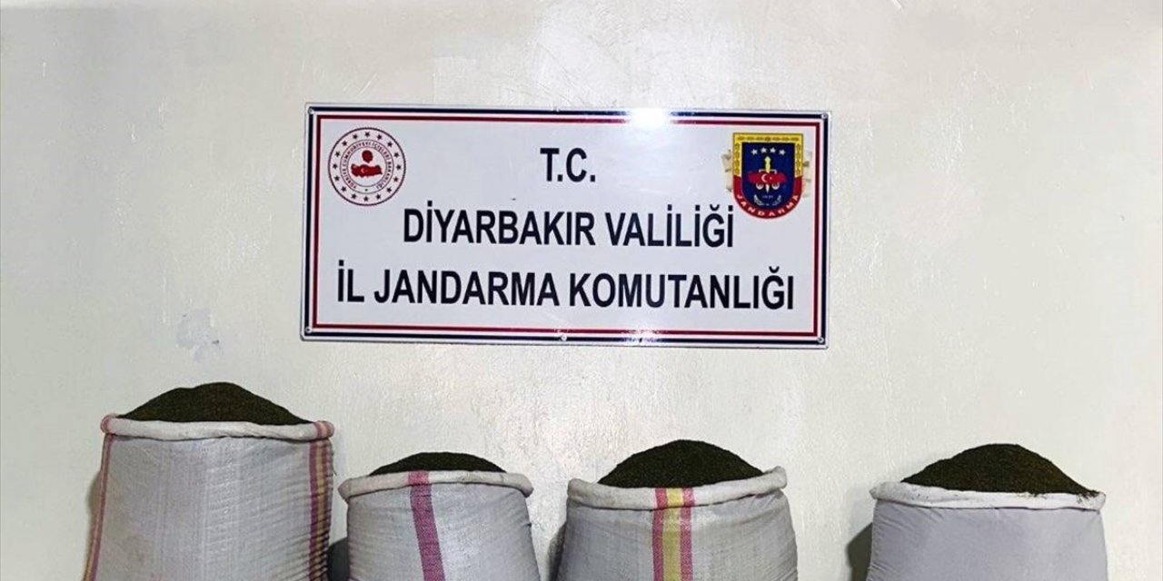 Diyarbakır'da 68 kilogram esrar ele geçirildi