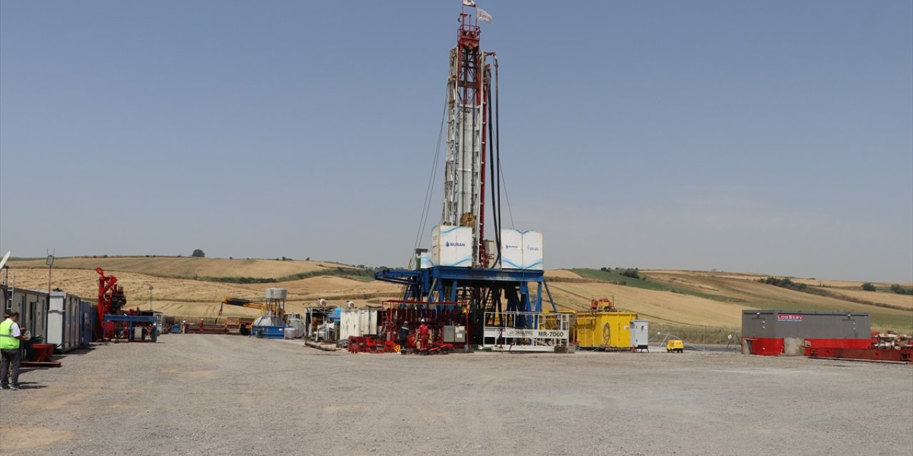 Tekirdağ'da 3 milyar liralık 300 milyon metreküp doğal gaz rezervine ulaşıldı