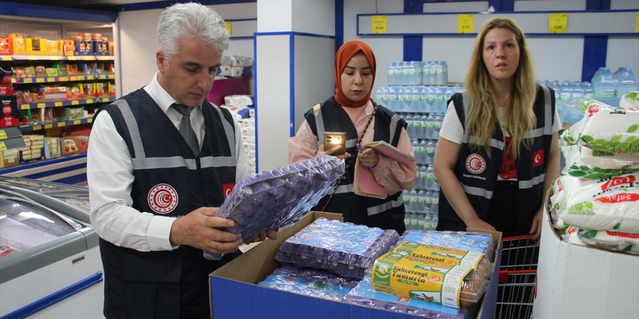 Kayseri'de marketlerde Kurban Bayramı öncesi fiyat ve etiket denetimi