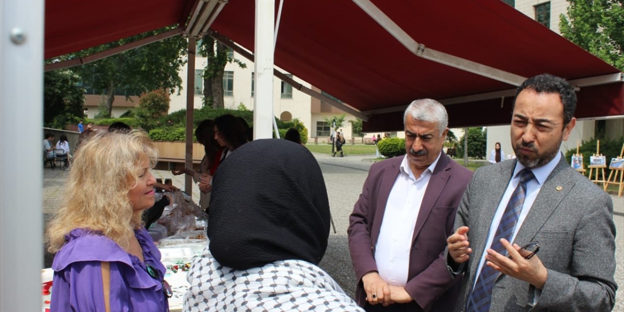 Bursa Teknik Üniversitesince "Filistin'e Destek Günleri" düzenlendi