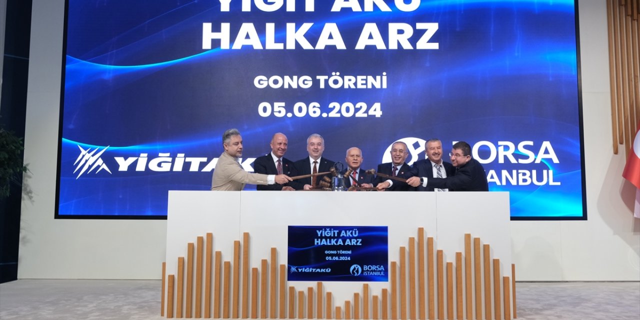 Borsa İstanbul'da gong Yiğit Akü için çaldı