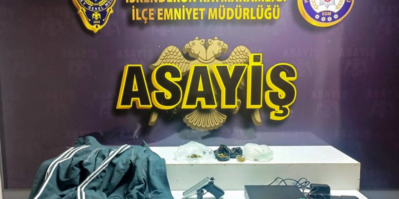 Hatay'da bir kişinin yaralandığı silahlı saldırı güvenlik kamerasında