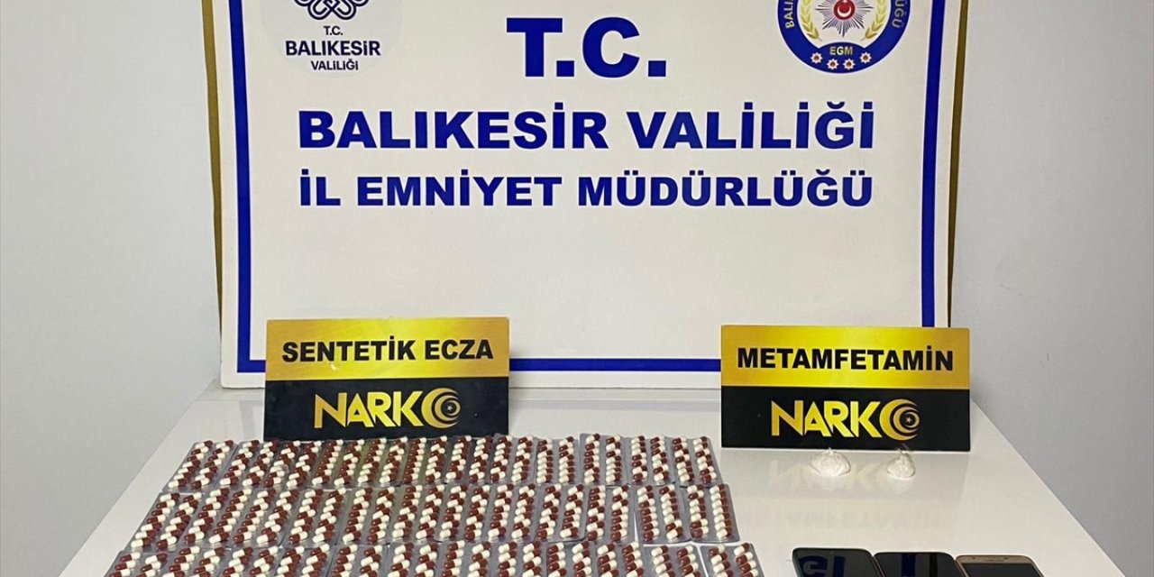 Balıkesir'de uyuşturucu operasyonunda 2 kişi yakalandı