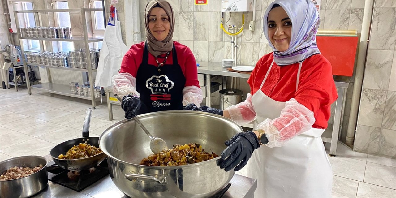 Erzurum'da ihtiyaç sahipleri için aşevi kuruldu