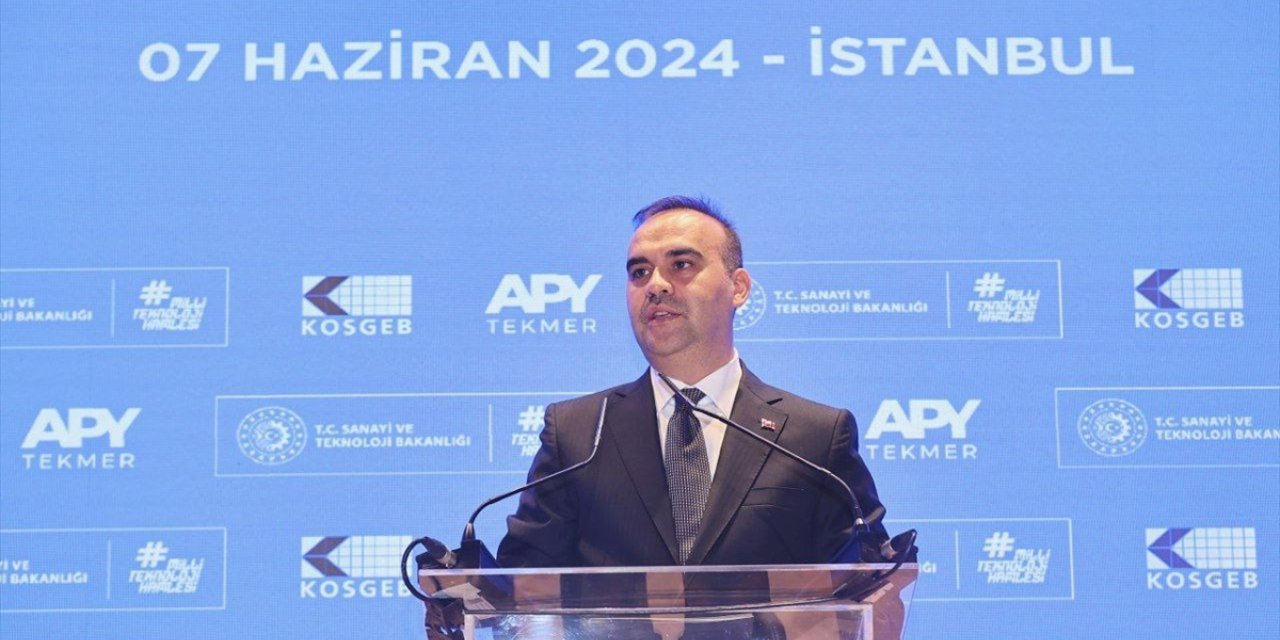 Sanayi ve Teknoloji Bakanı Kacır, APY TEKMER açılışında konuştu: