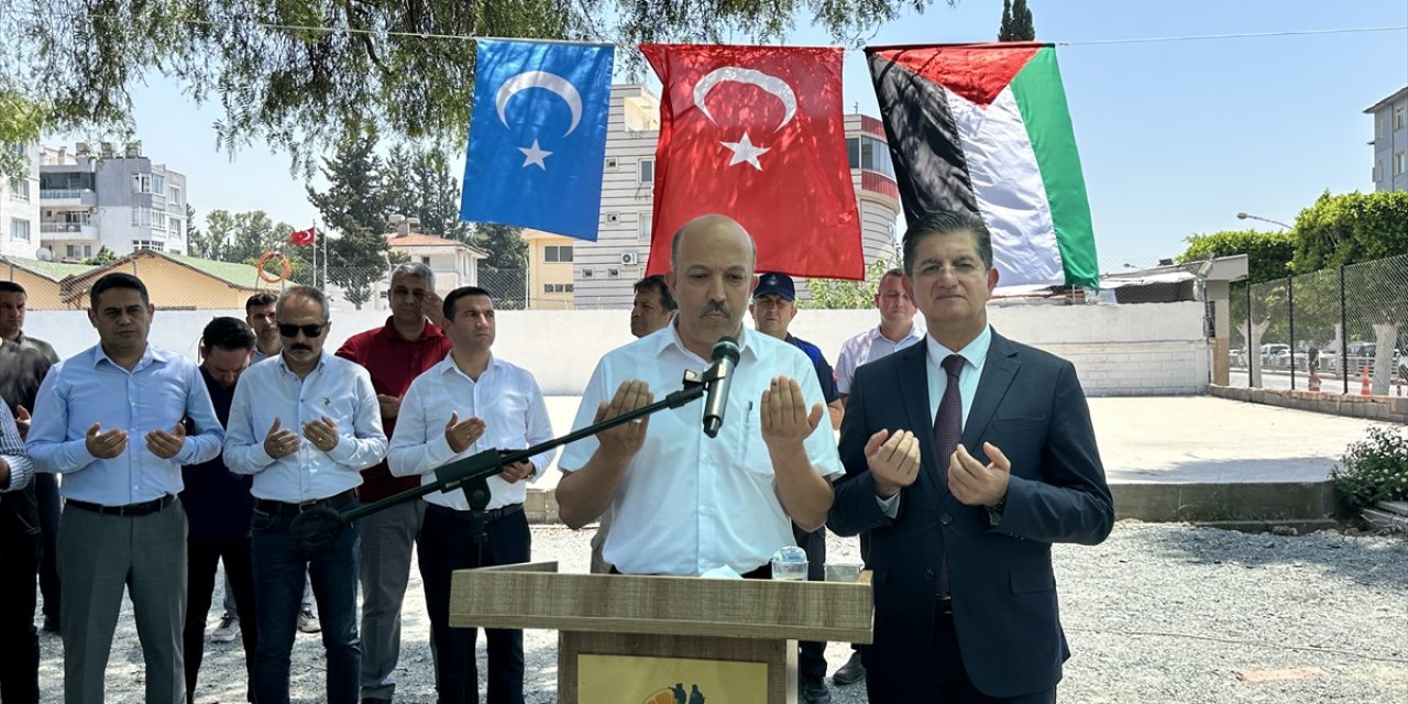 Hatay'da İsrail'in Gazze'ye yönelik saldırıları protesto edildi