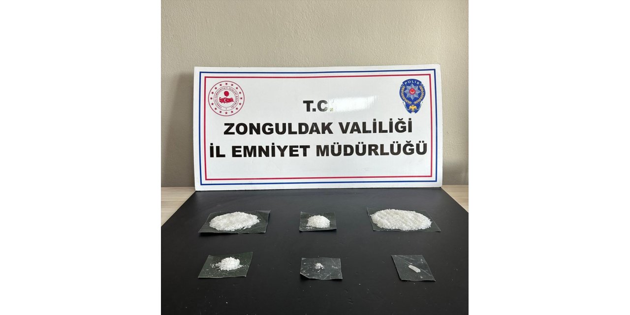 Zonguldak'ta uyuşturucu operasyonunda 3 şüpheli tutuklandı