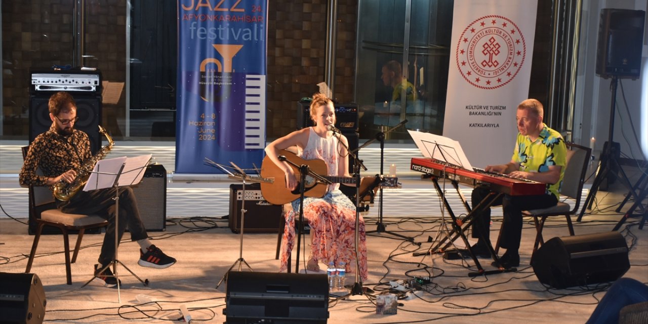 24. Afyonkarahisar Caz Festivali'nde Çekyalı 4 grup konser verdi