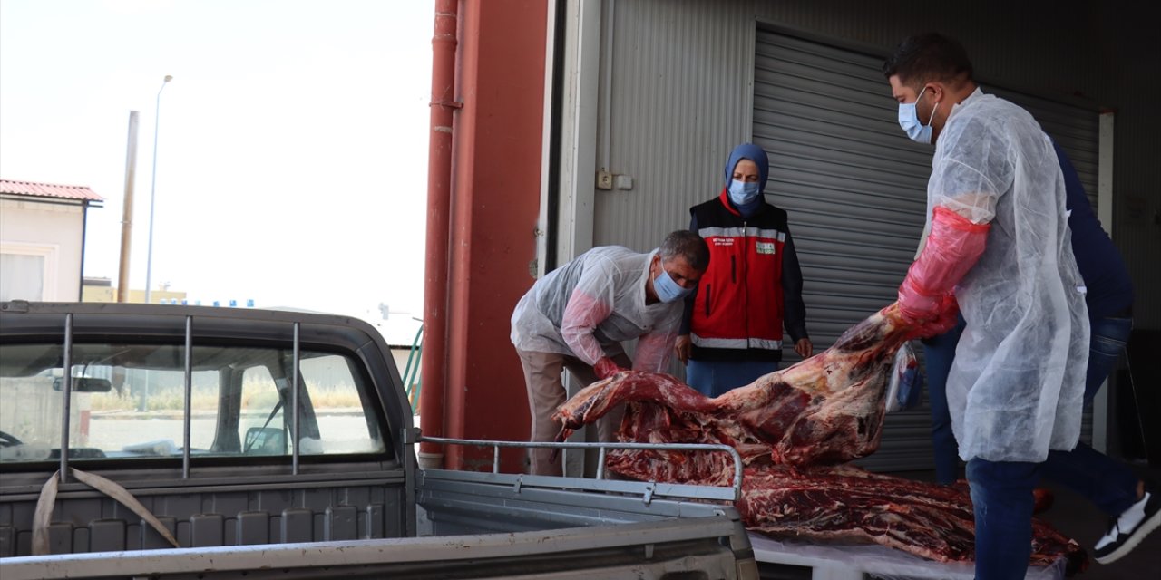Adıyaman'da tüberkülozlu olduğu tespit edilen et imha edildi