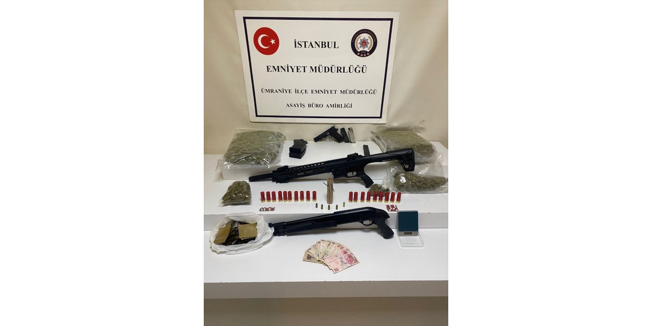 Ümraniye'de uyuşturucu ticareti yaptığı iddiasıyla yakalanan zanlı tutuklandı
