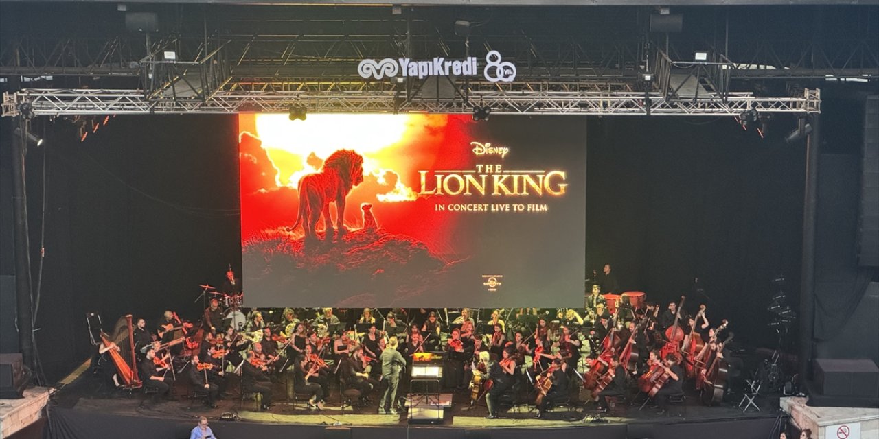İstanbul Film Orkestrası "The Lion King" filmine eşlik etti