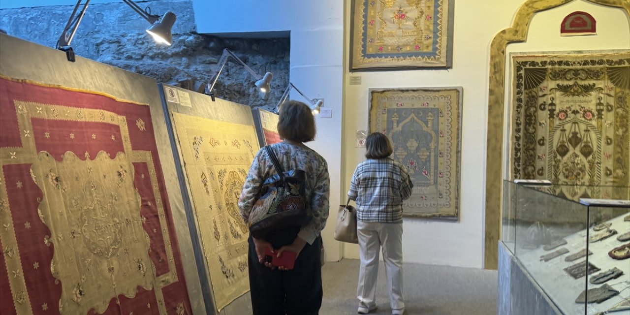 "Aşkla Düğümlenen Sanat: Türk Halıları" ve "Osmanlı Dönemi Suriye Lübnan Dokumaları" sergileri açıldı