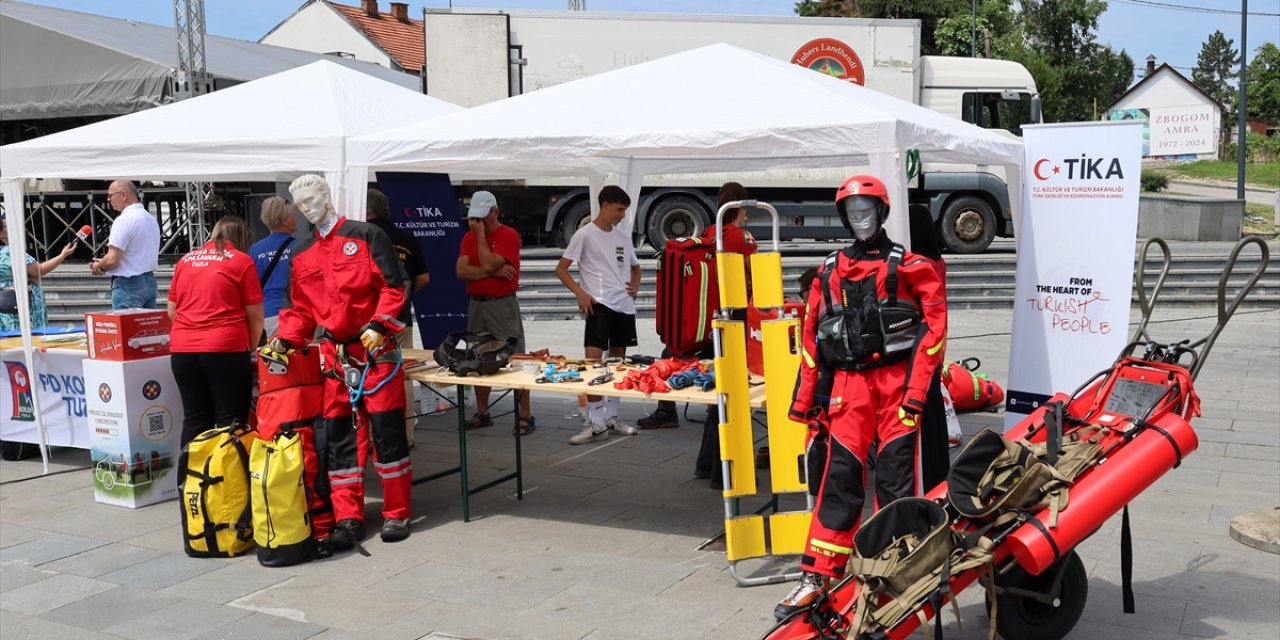 TİKA'dan Bosna Hersek'te arama kurtarma tatbikatı