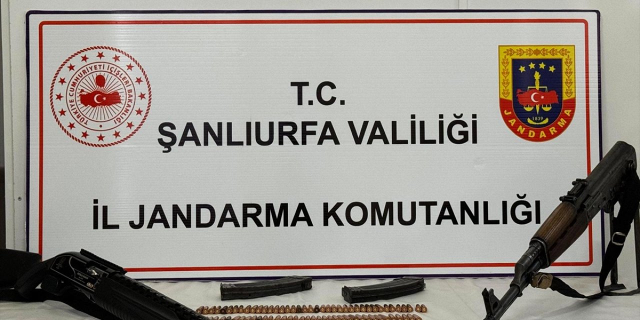 Şanlıurfa'da silah kaçakçılığı operasyonunda 3 şüpheli gözaltına alındı