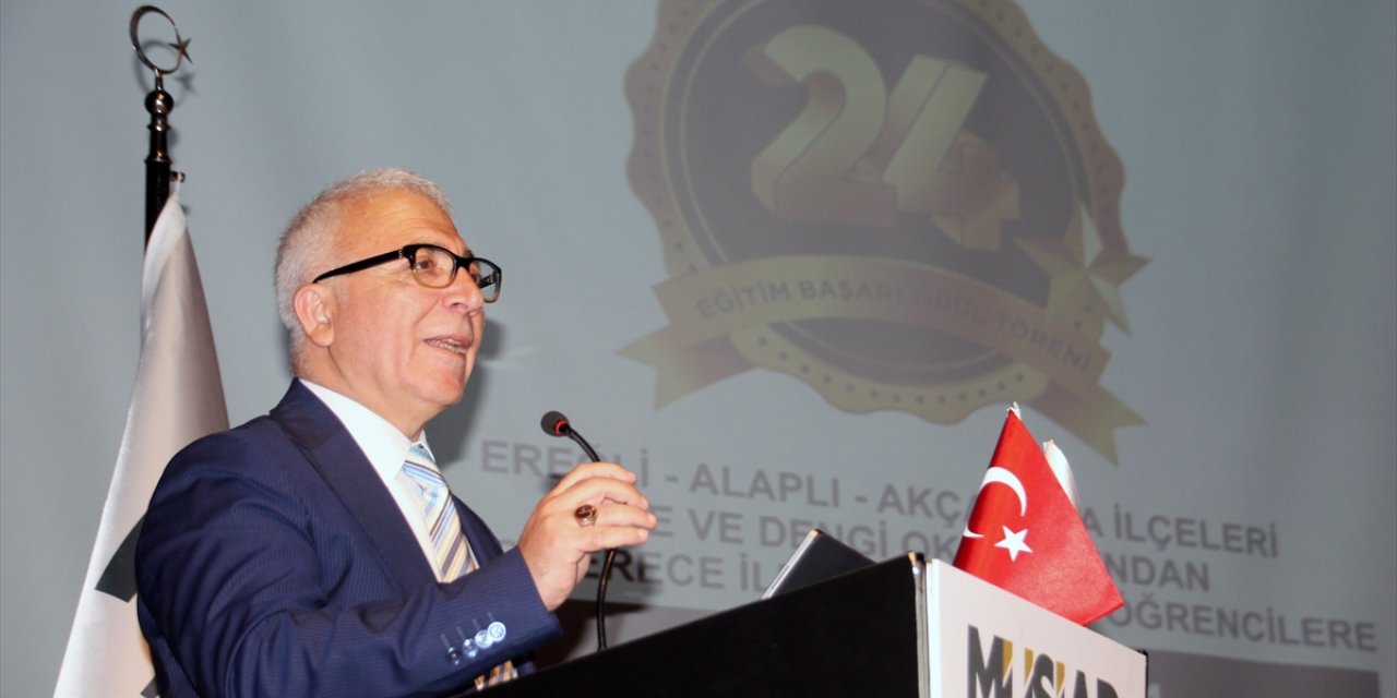 Zonguldak'ta, "24. MÜSİAD Eğitim Başarı Ödül Töreni" gerçekleştirildi