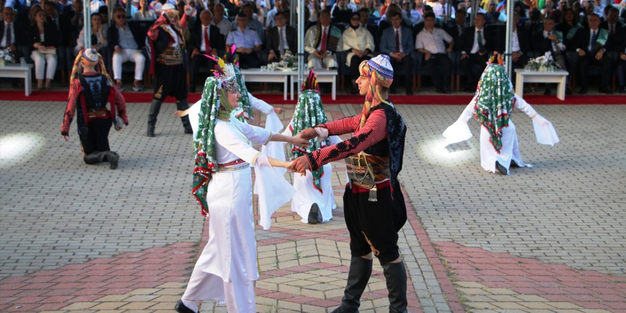 DPÜ Rektörü Prof. Dr. Kızıltoprak'tan mezuniyet töreninde Filistin mesajı: