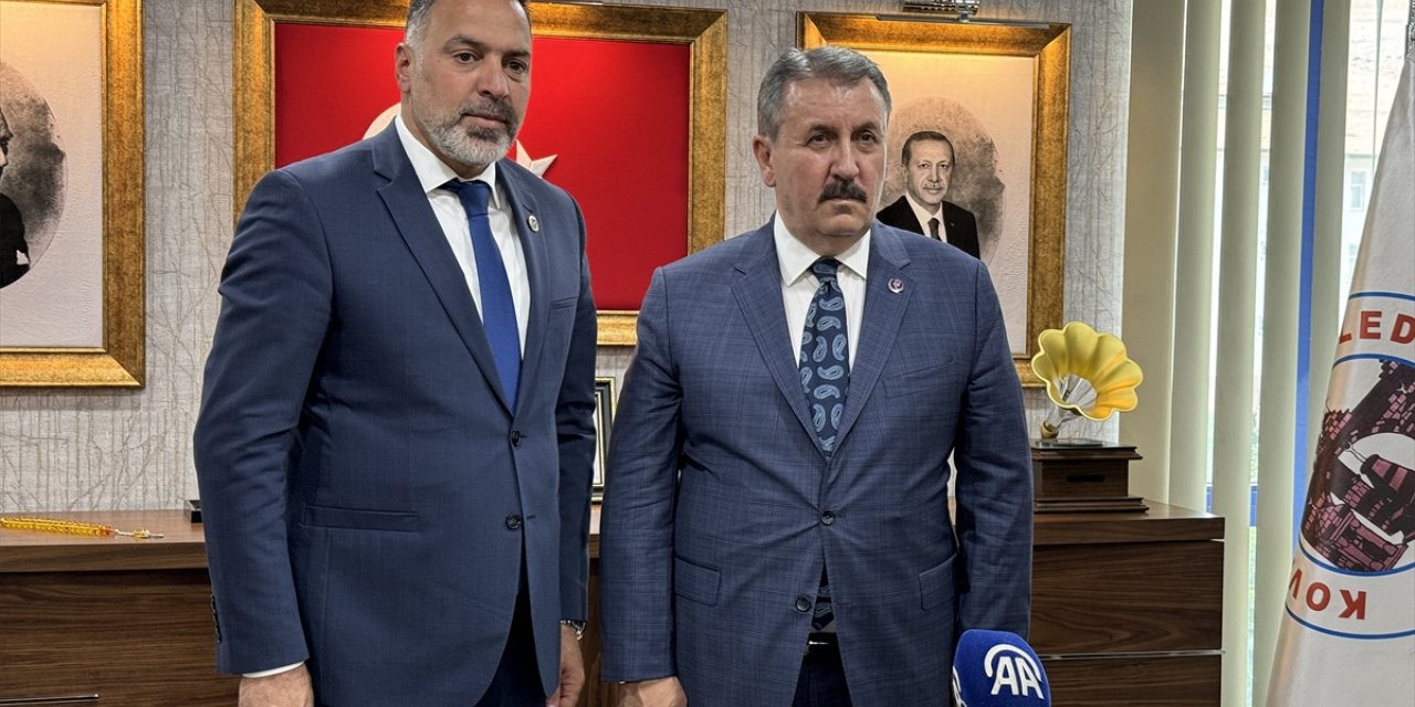 BBP Genel Başkanı Destici, Elazığ'da çeşitli ziyaretlerde bulundu:
