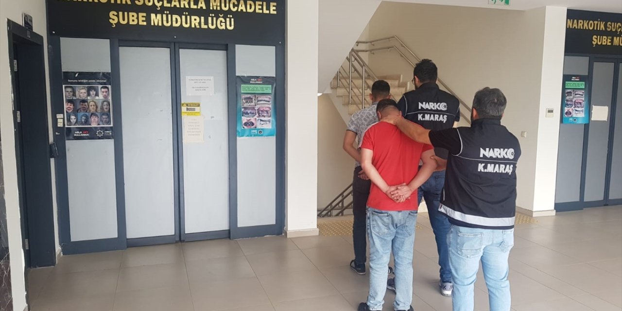 Kahramanmaraş'ta uyuşturucu operasyonunda yakalanan 2 zanlı tutuklandı