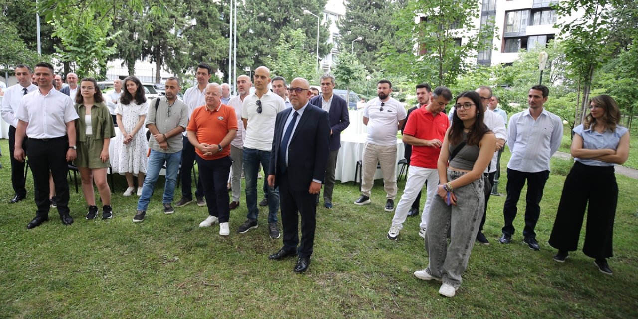 Türkiye'nin Tiflis Büyükelçiliği'nde bayramlaşma programı yapıldı